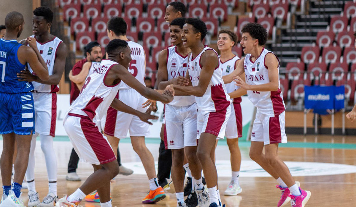 Qatar Basketball Team Reach Final of GCC Junior Championship